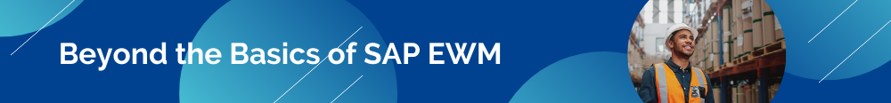 SAP EWM Parcel Shipping Webinar Landing Page Banner
